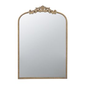 36"in Gold Framing with Baroque Detailing Wall Decor with Luxurious Look., over Fireplace Mantel, Bathroom