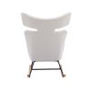 COOLMORE Fish Tail Living Room Comfortable Rocking Chair Living Room Chair