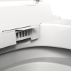 Smart Toilet U-Shaped LED Light Automatic Flush with Remote Control/Foot Sensor/Night Light