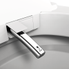 Smart Toilet U-Shaped LED Light Automatic Flush with Remote Control/Foot Sensor/Night Light
