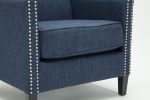 Trinity Navy Blue Accent Chair
