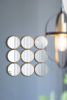 27.2" in Contemporary Decorative Mirror with Mininalist Style for Bedroom,Liveroom & Entryway