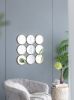 27.2" in Contemporary Decorative Mirror with Mininalist Style for Bedroom,Liveroom & Entryway