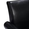 Accent Chairs; Comfy Sofa Chair; Armchair for Reading; Living Room; Bedroom; Office; Waiting Room; PU leather; Black
